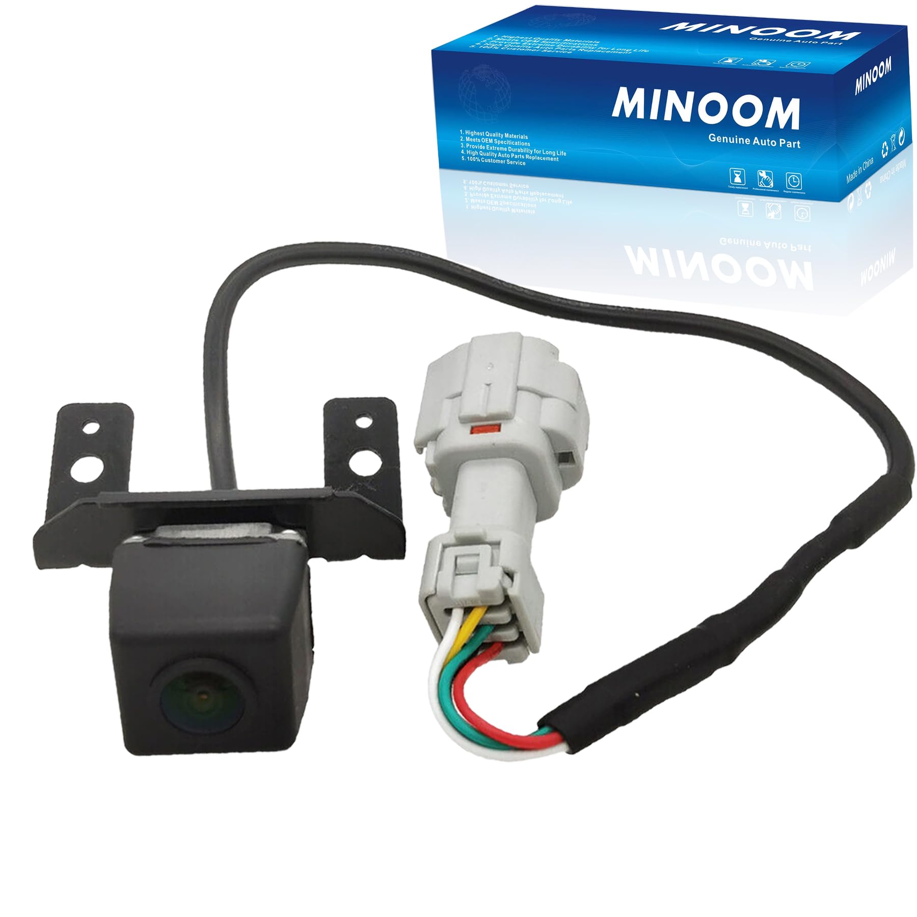 Amazon.com: MINOOM 95760-3S102 Rear View Backup Camera 5-Pin